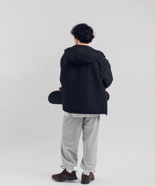 「MUHET」 マウンテンパーカー X-LARGE ブラック レディース_画像8