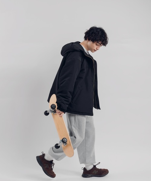「MUHET」 マウンテンパーカー X-LARGE ブラック レディース_画像9