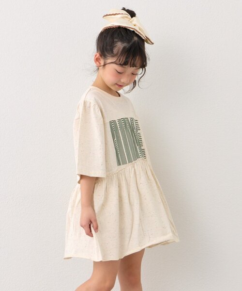 Beauty &amp; Youth ROKU／ボアチュニックワンピ CIAOPANIC TYPY｜【KIDS】メロウ切替チュニックワンピ | Rakuten