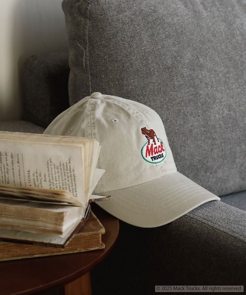MACK TRUCKS キャップ 帽子 メンズ MACK TRUCKS PIGMENT LOW CAP 刺繍