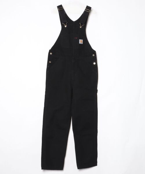 Carhartt WIPブラックオーバーオール Carhartt WIP（カーハートワークインプログレス） オーバーオール