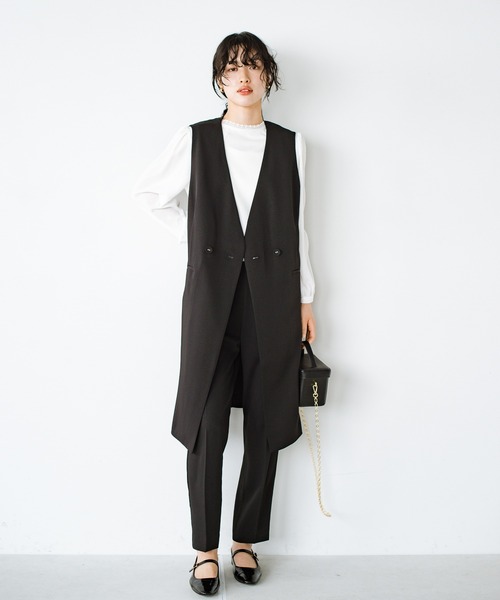 「ANNA LUNA」 ベスト MEDIUM ベージュ レディース_画像2