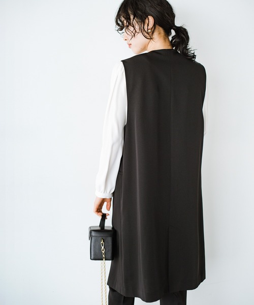「ANNA LUNA」 ベスト MEDIUM ベージュ レディース_画像7