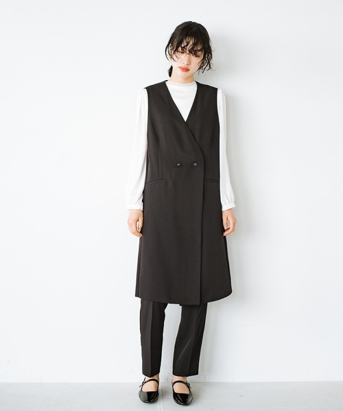 「ANNA LUNA」 ベスト MEDIUM ベージュ レディース_画像8