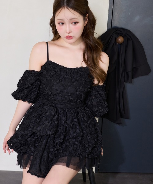 one after another NICE CLAUP ワンピース 「Black Ribbon Collection