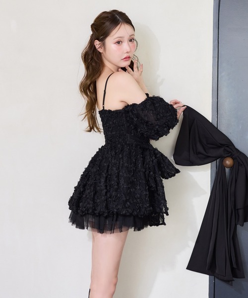 one after another NICE CLAUP ワンピース 「Black Ribbon Collection