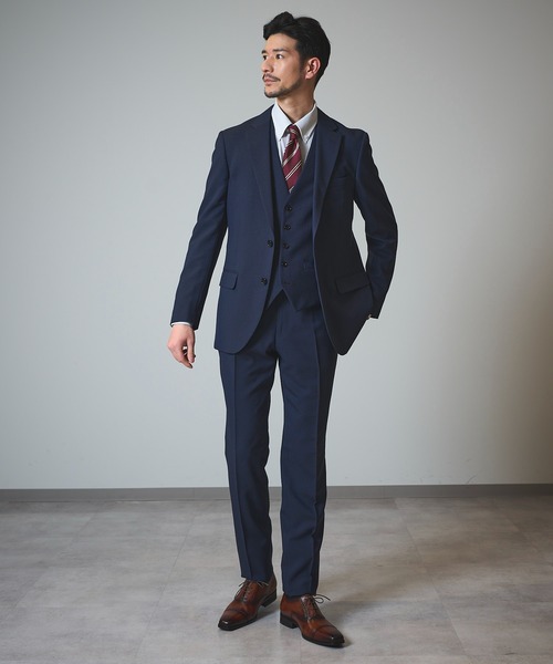 TETE HOMME（テット オム） 3ピーススーツ X-LARGE ネイビー メンズ