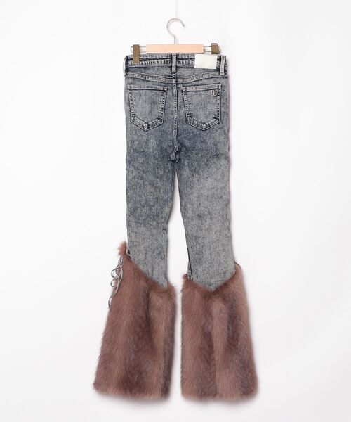 GYDA（ジェイダ） ブーツカットデニムパンツ MEDIUM インディゴブルー