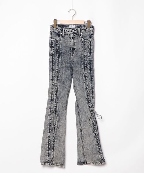 GYDA（ジェイダ） ブーツカットデニムパンツ MEDIUM インディゴブルー