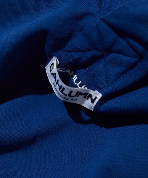 「CAHLUMN」 長袖Tシャツ MEDIUM ライトグレー メンズ_画像2