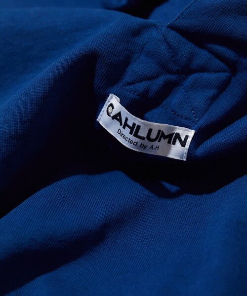 「CAHLUMN」 長袖Tシャツ MEDIUM ライトグレー メンズ_画像7