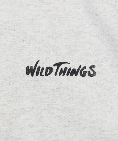 「WILD THINGS」 スウェットカットソー LARGE ネイビー メンズ_画像6
