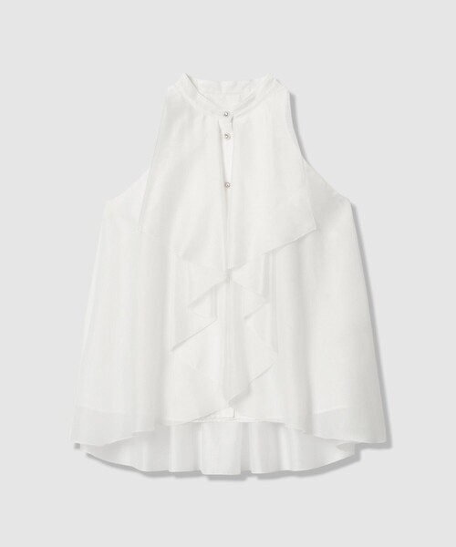 ブラウス シャツ 「LOULOU WILLOUGHBY」ラッフルレイヤーアメスリブラウス レディースの画像