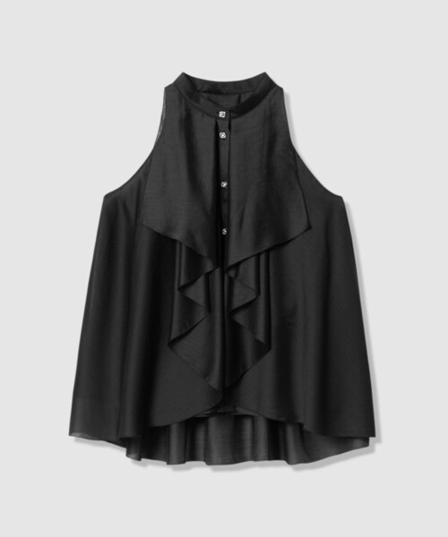 ブラウス シャツ 「LOULOU WILLOUGHBY」ラッフルレイヤーアメスリブラウス レディースの画像
