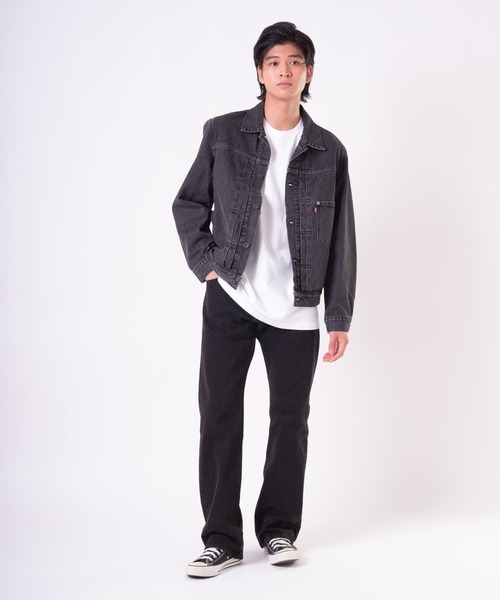 Levi's（リーバイス） デニムジャケット L ブラック メンズ : ZOZOTOWN