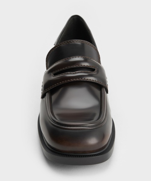 「CHARLES & KEITH」 シューズ 22.5cm ブラウン レディース_画像5