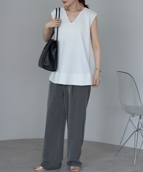 「&MARKS」 トートバッグ FREE グレー レディース_画像9