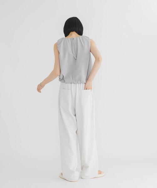 KBF（ケービーエフ） パンツ ダブルタックスウェットパンツ レディース