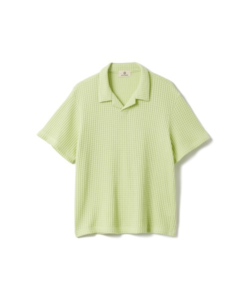 SEAGREEN（シーグリーン） ポロシャツ 半袖 BIG WAFFLE SKIPPER POLO