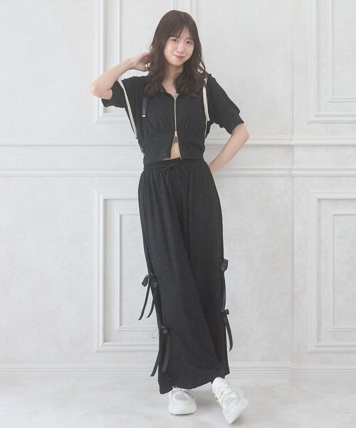 MAJESTIC LEGON（マジェスティックレゴン） ワイドパンツ パンツ