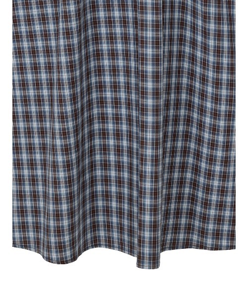 ドレス CHECK PATTERN CORSET DOCKING DRESS