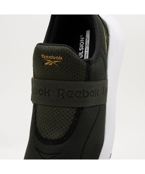 「Reebok」 スリッポン 24.5cm ブラック メンズ_画像4