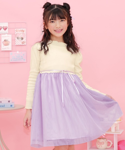 Bee des Bee ワンピース 入学式 入園式 卒園式 ドッキングワンピース