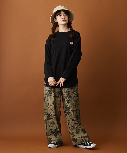 【なりますの】 パンツ アウトドアプリント ツイル ギャザーパンツ ZOZOTOWN PayPayモール店 - 通販 - PayPayモール ュガー