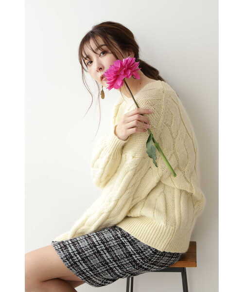 JILL STUART（ジルスチュアート） ニット セーター リジーケーブル