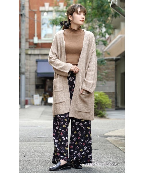 zootie カーディガン もっちりニット モヘアリーカーディガン