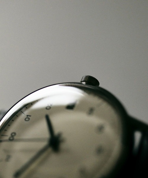 sazare（サザレ） 腕時計 SK02 BLACK CORDOVAN LEATHER” リスト