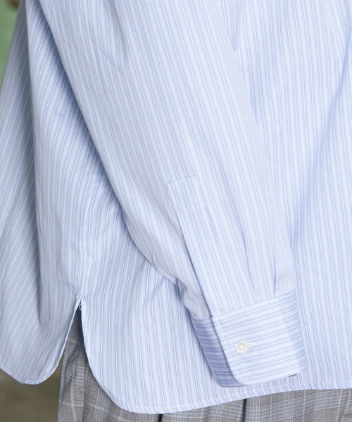 トップス CAMIEL FORTGENS/ BIG SHIRT Camiel Fortgens Big Tee in Pink/Brown/White Curated at Jake