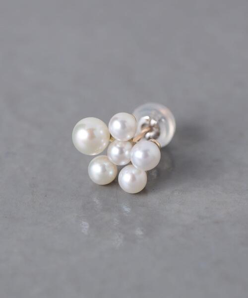 les bonbon（ルボンボン） ピアス 「les bonbon」フラワー パール