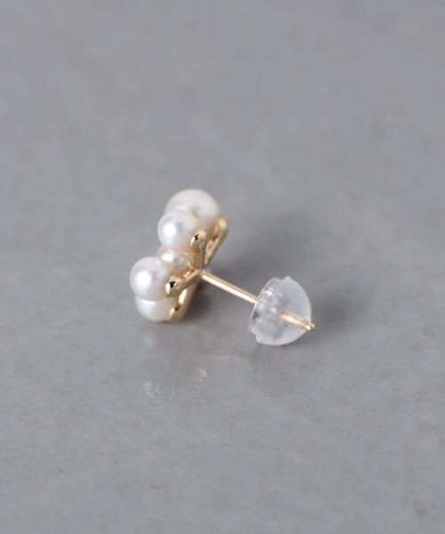 les bonbon（ルボンボン） ピアス 「les bonbon」フラワー パール