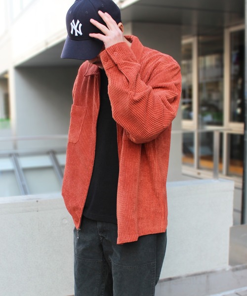 HUF（ハフ） コート ジャケット CORNELIUS ZIP SHIRT シャツジャケット 