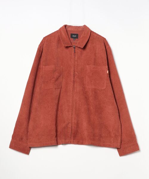 HUF（ハフ） コート ジャケット CORNELIUS ZIP SHIRT シャツジャケット