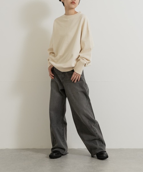 トレーナー スウェット ザ グッドランド マーケット　ORGANIC COTTON SWEAT レディース THE GOODLAND MARKET トレーナー スウェット ザ グッドランド