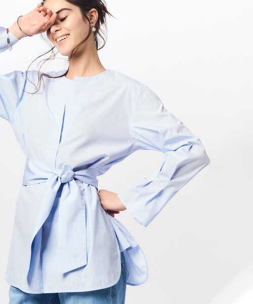 23区 ブラウス シャツ 「Oggi4月号掲載/杏さん着用」CANCLINI