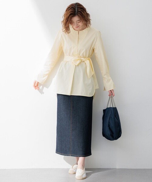 23区 ブラウス シャツ 「Oggi4月号掲載/杏さん着用」CANCLINI