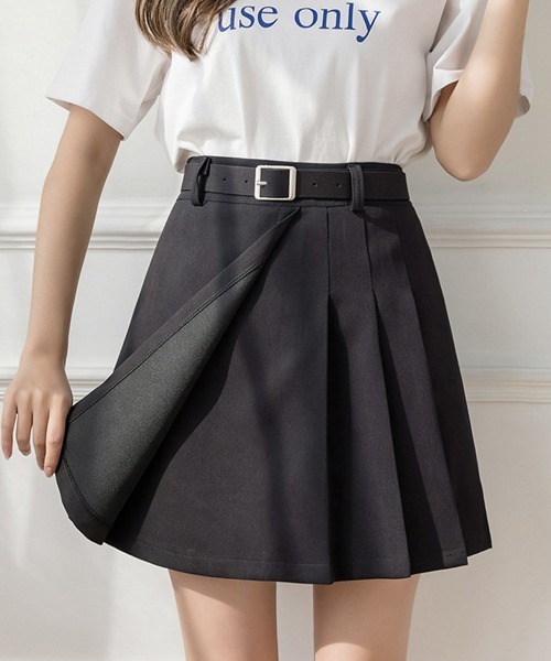 miniministore スカート ボックス プリーツスカート レディース