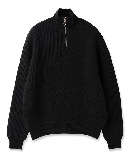 JieDa セーター ニット HALF ZIP KNIT メンズ レディース