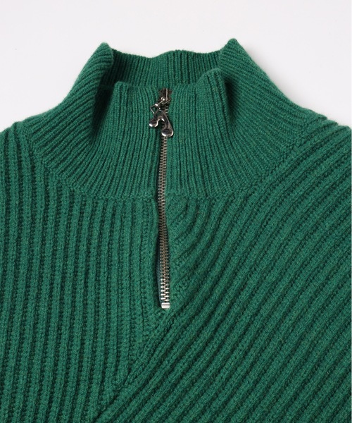 JieDa ニット JieDa（ジエダ） セーター ニット HALF ZIP KNIT メンズ レディース