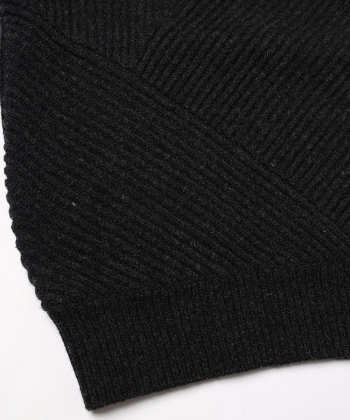JieDa（ジエダ） セーター ニット HALF ZIP KNIT メンズ レディース 