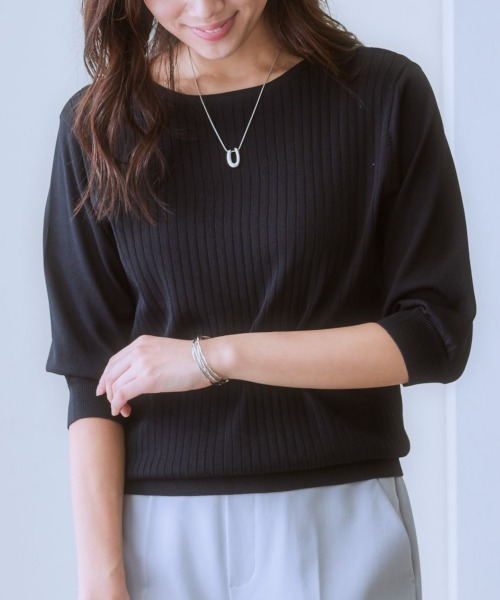 ブリーフィングwomanサマーセーターS 7days Life Styling サマーニット ニット セーター 「接触冷感／UV