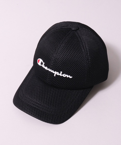 Champion キャップ 帽子 (LF)「Champion」ブランドロゴ 刺繍