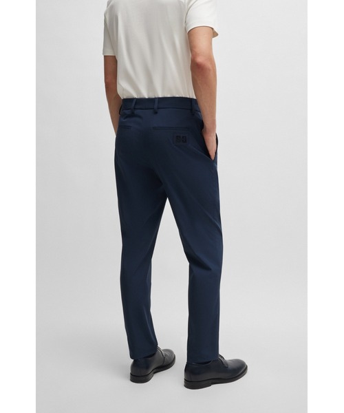 HUGO BOSS ネイビー ストレッチパンツ BOSS（HUGO BOSS） パンツ BOSS x SHOHEI OHTANI ストレッチ