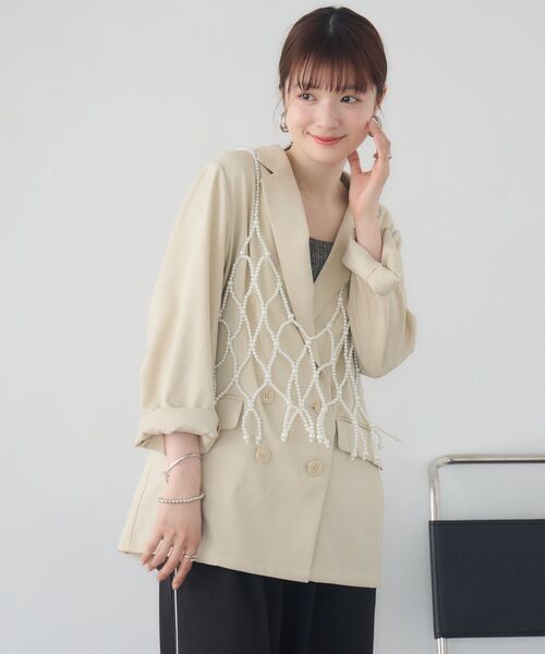 【未使用品】MaisonSpecial ビーズビスチェ キャミソール トップス casiTA（カシータ） キャミソール ビーズビスチェ : ZOZOTOWN Yahoo!店
