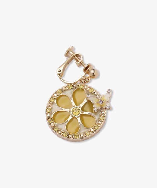 すぐ届く☆国内発送 ANNASUI(アナスイ)レモンモチーフイヤリング ANNA SUI イヤリング レモンモチーフ レディース : ZOZOTOWN