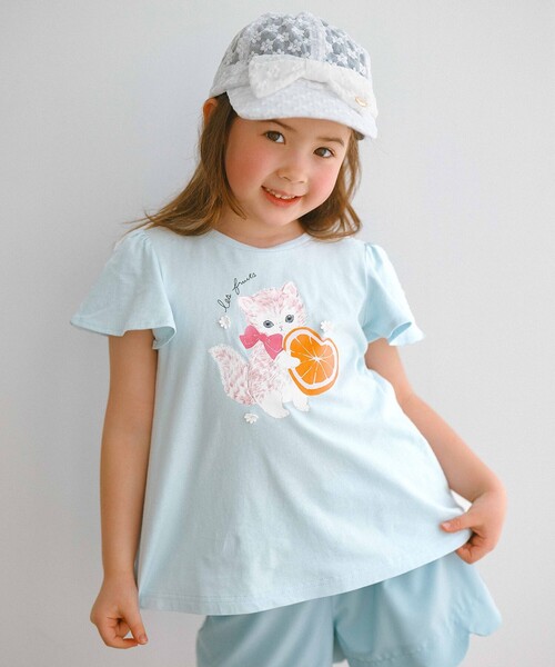ANY（エニィ） tシャツ 「温度で色が変わる」接触冷感 しろくま