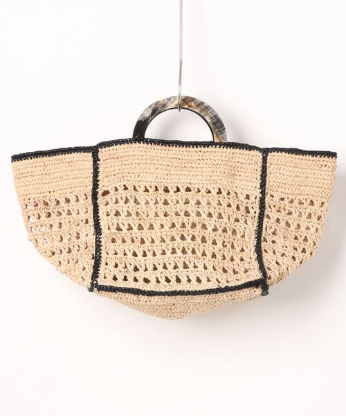 collex（コレックス） かごバッグ カゴバッグ 「別注」ラフィア透かし